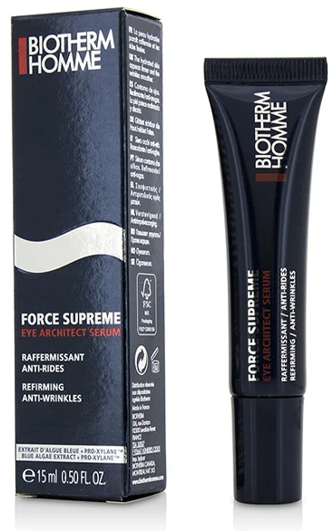 "Biotherm" jauninamasis akių serumas vyrams "Force Supreme" (Architect Eye Serum) 15 ml
