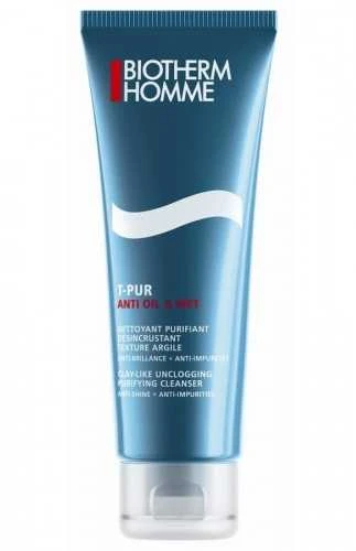 Biotherm Homme T-Pur Anti Oil & Shine valiklis, 125 ml