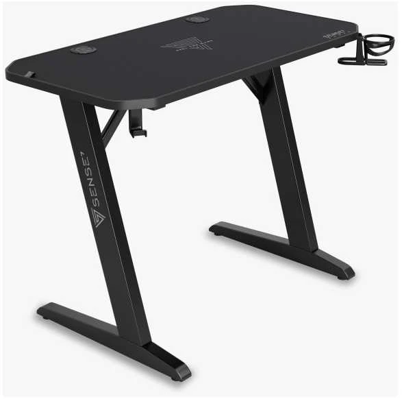 Biurko SENSE7 žaidimams Nomad Classic Juoda 120x60 cm