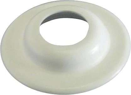 Bjrn Hammer Įvorės žiedas, plastikinis, baltas, 1"