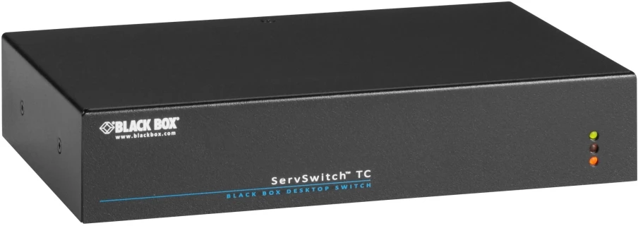 Black Box Juodas Box Przełącznik Juodas Box TC KVM SWITCH W/ GLIDE&SWITCH