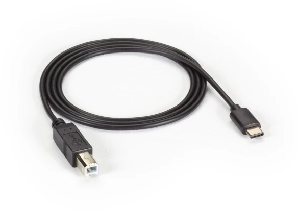 Black Box Juodas Box USBC2TYPEB-1M, 1 m, USB C, USB B, 3.2 Gen 1 (3.1 Gen 1), 480 Mbit/s, juoda