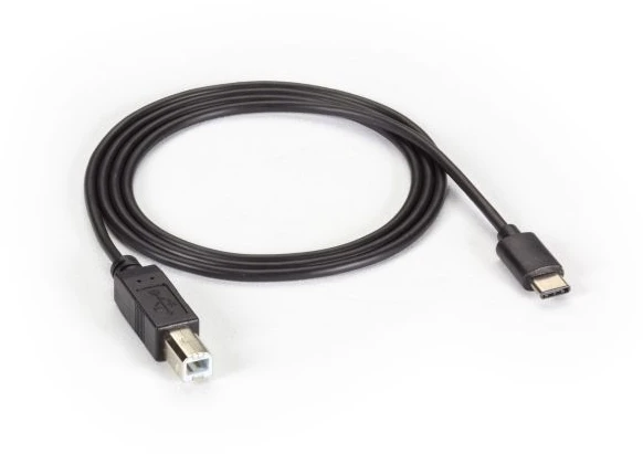Black Box Juodas Box USBC2TYPEB-1M, 1 m, USB C, USB B, 3.2 Gen 1 (3.1 Gen 1), 480 Mbit/s, juoda