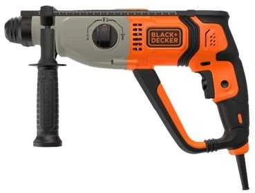Grąžtas Black & Decker Juodas & Decker Perforatoriai Juodas & Decker BEHS02K-QS; 2,2 J; 800 W; SDS-plus