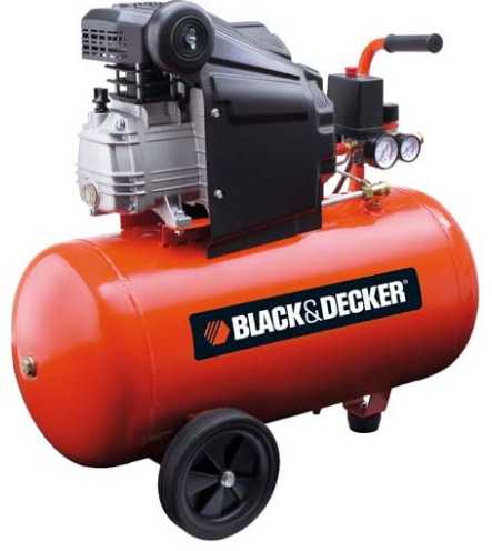 Black & Decker Juodas & Decker Kompresorius Juodas & Decker Nurcdv404bnd540 8bar 50L (RCDV404BND540)
