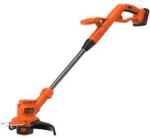 Black & Decker Juodas & Decker Akumuliatorinė žoliapjovė ST1823 18 V 1,5 Ah 25 cm, Juodas & Decker