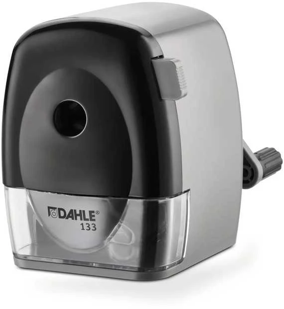 „Dahle“ RANKA SU UŽRAKAMA RANKENA, PLASTIKAS PILKA / JUODA 8 mm (00133-21281 DA)