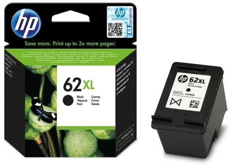 Hewlett Packard (HP) HP 62XL (C2P05AE) Rašalinė kasetė, Juoda