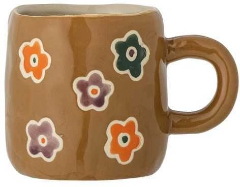 Bloomingville Addy puodelis, įvairiaspalvis, akmens masės