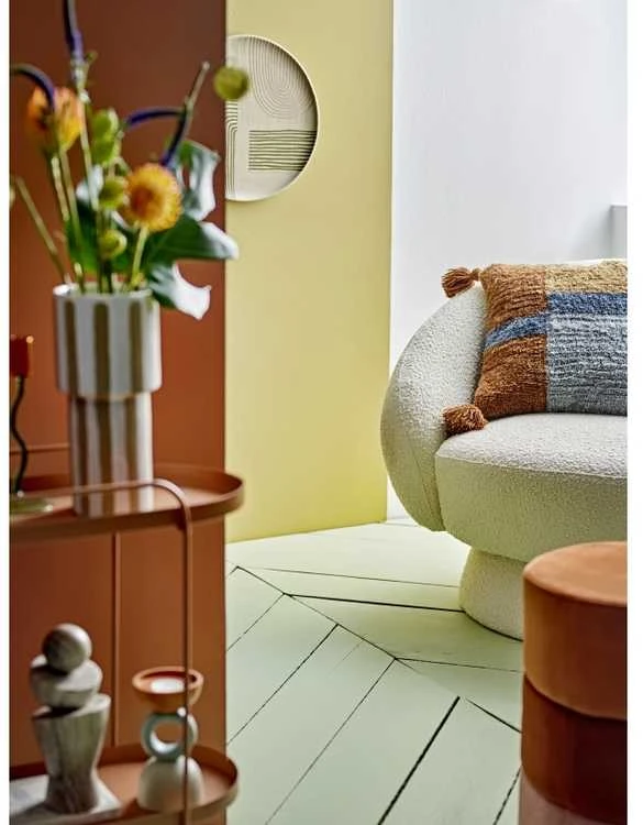 BLOOMINGVILLE Amica serviravimo lėkštė, daugiaspalvė, akmens masės