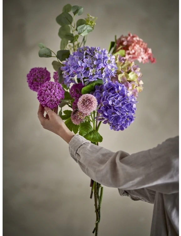 BLOOMINGVILLE Edge puokštė, violetinė, dirbtinės gėlės