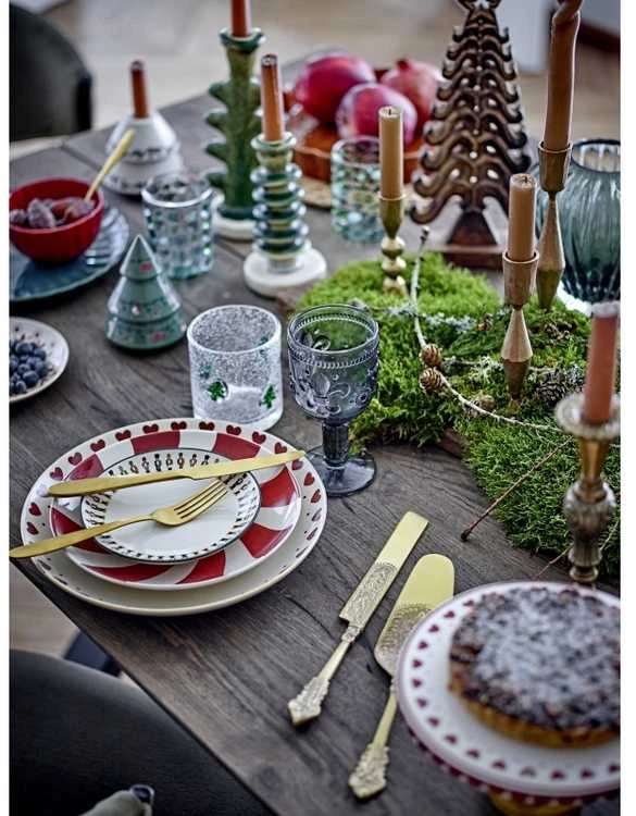 BLOOMINGVILLE Jolly lėkštė, daugiaspalvė, akmens masės