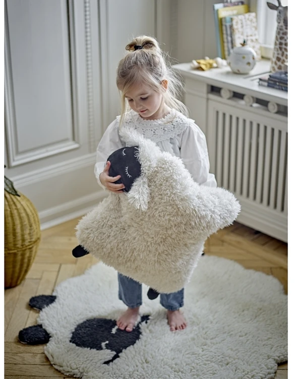 BLOOMINGVILLE MINI Lėlės formos meškiukas, baltas, poliesteris