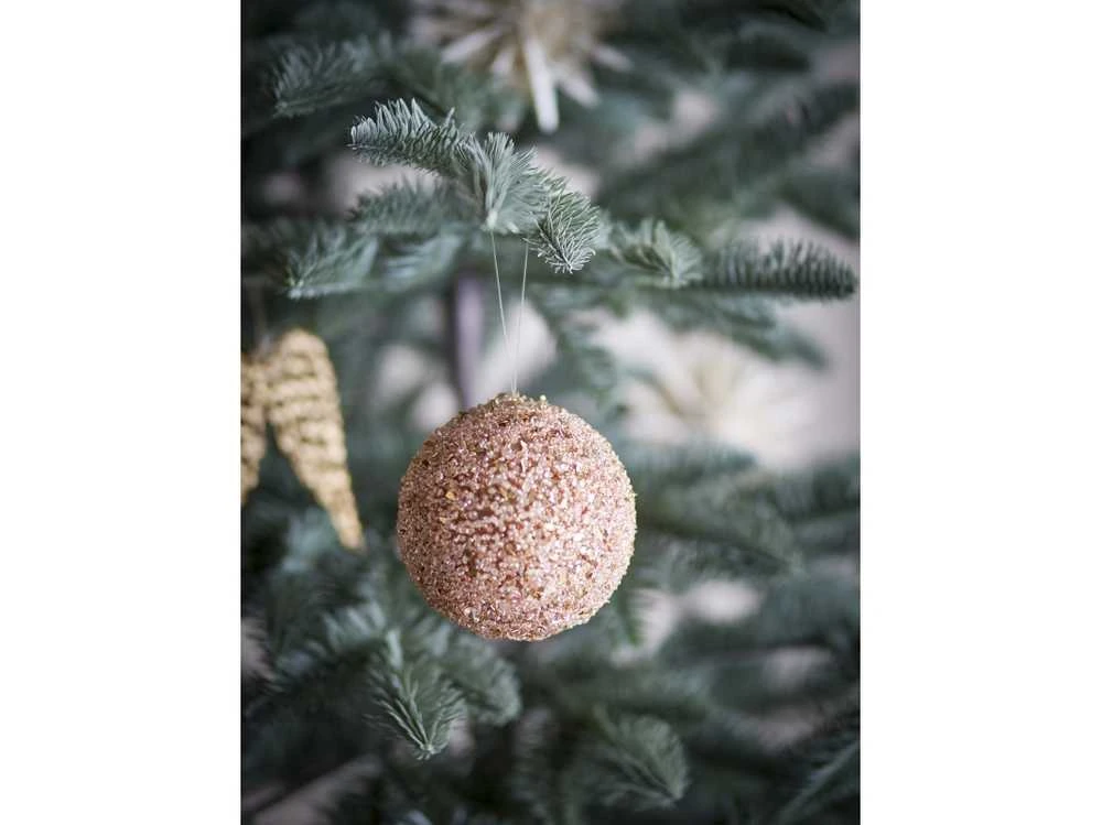 BLOOMINGVILLE Nicolet ornamentas, auksas, plastikas