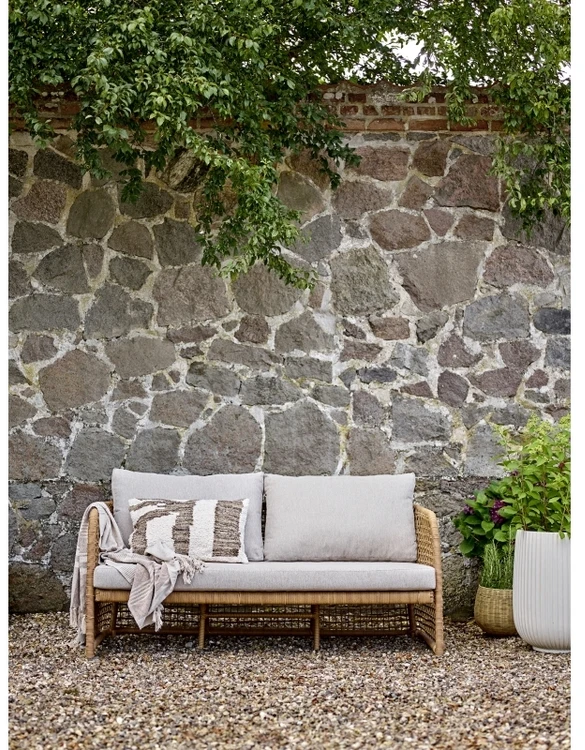 BLOOMINGVILLE Penzano sofa, natūrali, polirotango