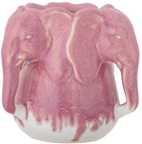 Bloomingville Pontus Vase, Rožinė, ceramika