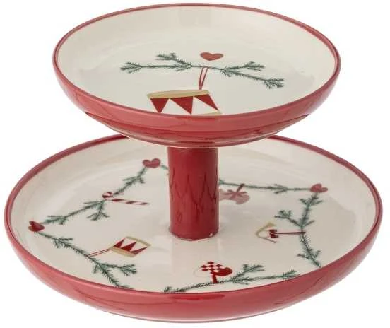 BLOOMINGVILLE Yule Etagere, gamta, akmens masės dirbiniai