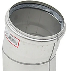 „Blücher“ alkūnė. 15,0° 110 mm - be O formos žiedo. Atspari rūgštims, RF
