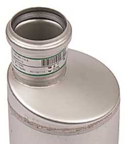 Blücher raudonas. 110 - 50 mm - su O žiedu RF Europipe