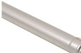BLÜCHER tiesus vamzdis 50 x 250 mm nerūdijančio plieno