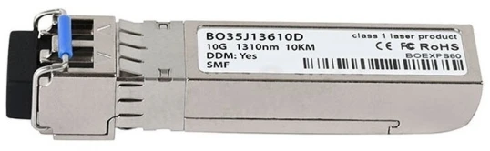 Šakotuvas „BlueOptics AXM762-BO“, Šviesolaidinis kabelis, 10000 Mbit/s, SFP+, SFP+, 10000 m, 1310 nm
