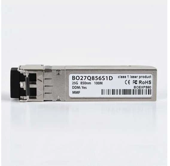 Šakotuvas Carruzzo BlueOptics E25GSFP28SR-BO tinklo siųstuvų-imtuvų modulis Optinis pluoštas 250000 Mbit/ai SFP28 850 nm