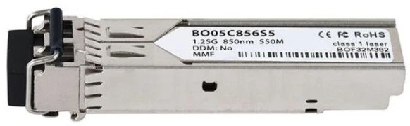 Šakotuvas Modulis SFP BlueOptics tinklo perdavimo modulis Šviesolaidis 1000 Mbit/s SFP 850 nm (JD118B-BO)