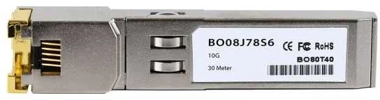 Šakotuvas „Modulis SFP BlueOptics BlueOptics JL563B-BO“ tinklo relės modulis SFP+ šviesolaidis
