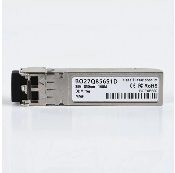 Šakotuvas SFP Triton „BlueOptics MMA2P00-AS-BO“ tinklo siųstuvo-imtuvo modulis SFP28 850 nm šviesolaidis