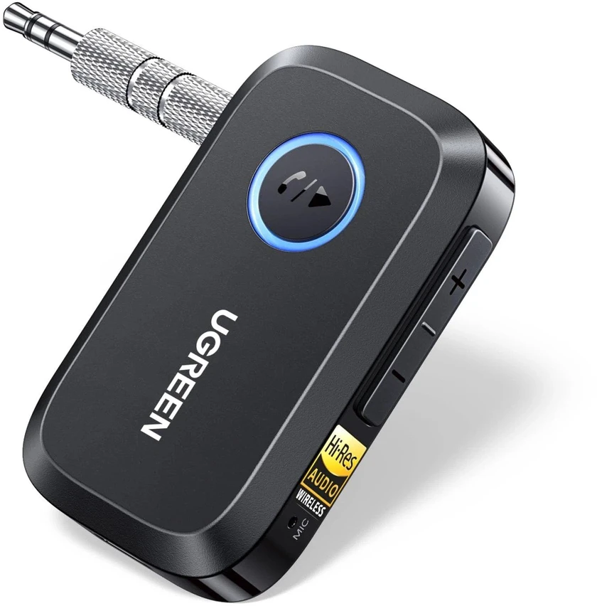 Adapteris / odbiornik Bluetooth 6.0 Ugreen BT509, USB-C, LDAC (juoda)
