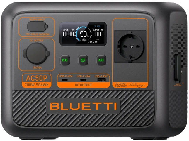 BLUETTI Kilnojama energijos stotelė 700W 504Wh LiFePO4
