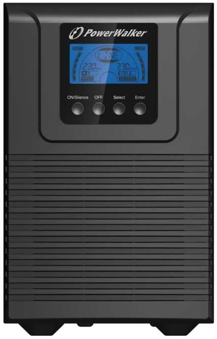Bluewalker Power Walker Nepertraukiamas Maitinimo Šaltinis (UPS) - PowerWalker VFI 1000 TGB 1 kVA 900 W 4 AC Išvestys