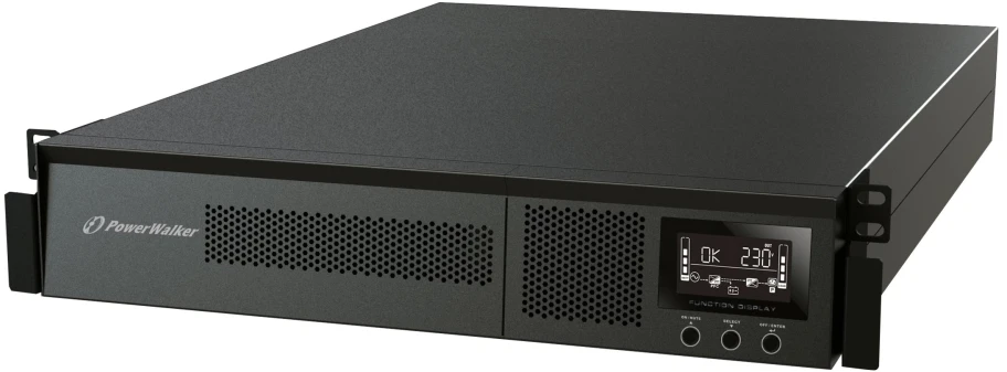 Bluewalker Power Walker PowerWalker UPS ON-LINE 1500VA PF1.0 8X IEC OUT, USB/RS-232, LCD, RACK 19''/TOWE