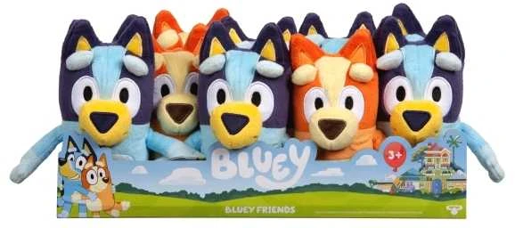Moose Bluey Mėlynas - Pliušinis žaislas - 20 cm - Mėlynas