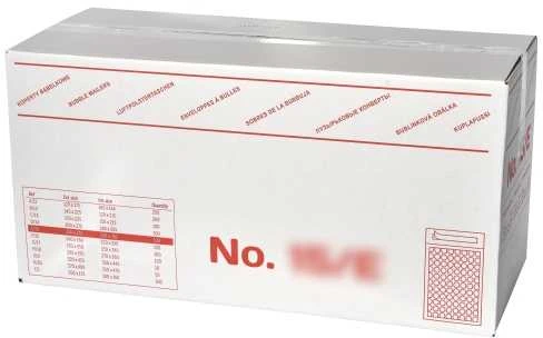 BNTOFFICE Burbulinis vokas Airmax 18/H W8 290x370 mm baltas - (100 vnt.)