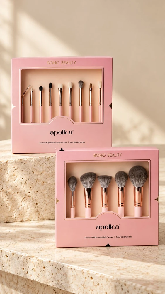 Tools For Beauty BOHO BEAUTY X APOLLCA 14 dalių makiažo rinkinys (5904139441992)