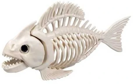 Boland Party Partners B.V. Žuvies skeletas, 24 cm