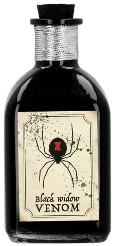 Boland Party Partners B.V. Stiklinis butelis "Juodas Widow Venom"