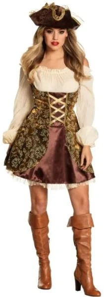 Boland Traciks Boland 87794, Puošnus kostiumas, Suaugusiems, Moterims, Piratas, Piratas, Įvairiaspalvis