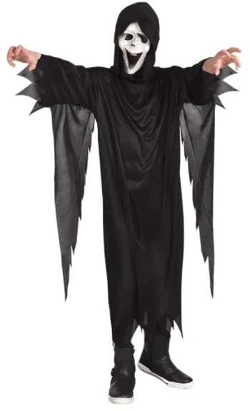 Boland Traciks Boland 78083, Fancy costume, Child, Male, Halloween, Juodas, Pilkas, Baltas, Polyester
