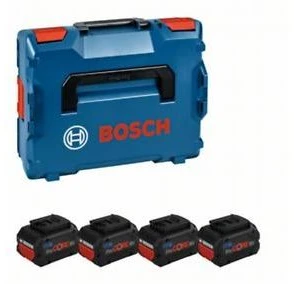 Grąžtas Bosch 1 600 A02 A2U, Baterija, Lithium-Ion (Li-Ion), 5.5 Ah, 18 V, Bosch, Juodas, Mėlyna, Raudona