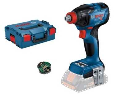 Bosch GDX Professional 18V-210C - Smūginis veržliasukis - Akumuliatorinis - 3 greičiai - 1/4 colio šešiakampė galvutė, 1/2 colio kvadratinė pavara - Baterija nepridedama - 18 V - be akumuliatoriaus ir kroviklio