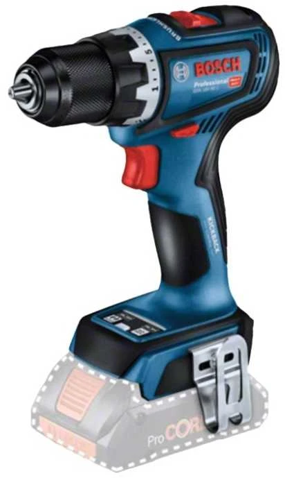 Bosch GSB 18V-90 C smūginis gręžtuvas su metaliniu griebtuvu
