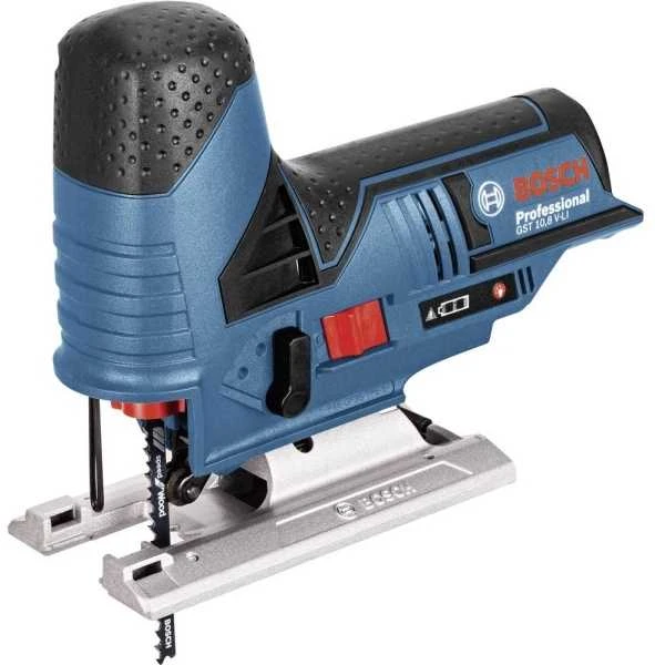 Akumuliatorinis siaurapjūklis Bosch GST 10,8V Li be akumuliatoriaus ir kroviklio