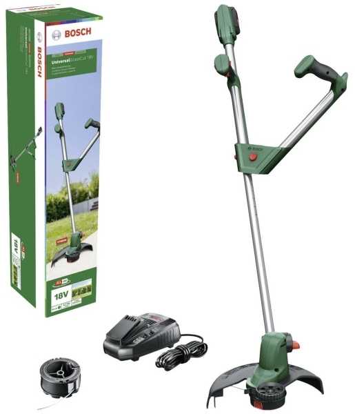 Bosch Universalus Akumuliatorinis žolės pjovimo trimeris GrassCut 18V-26