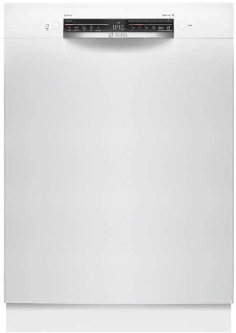 Bosch SMU2HVW02S Serija 2, Indaplovė, montuojama iš apačios, 60 cm, Balta