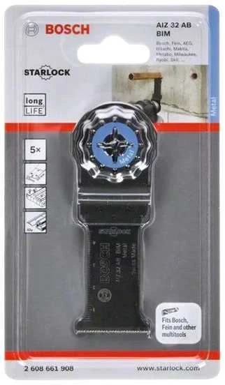 Bosch AIZ 32 AB, Metal STARLOCK 32 x 50 mm, 5 vnt.