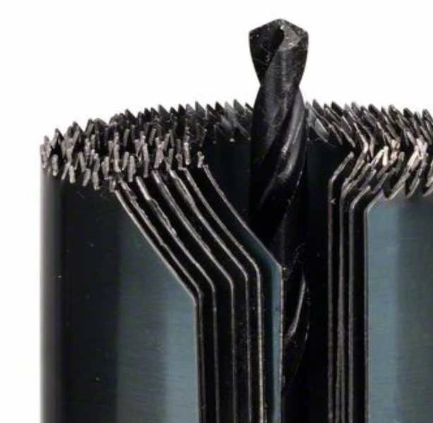 7 dalių gręžimo karūnėlių rinkinys Bosch 2609255636; 26-64 mm