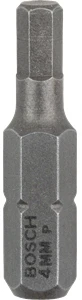 Bosch Įstat.šešiabr.antgalis 4,0 mm, Extra Hart, 3vnt