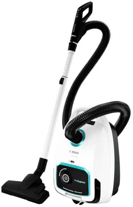Dulkių siurblys Bosch BGL6HYG1 Serie | 6 su maišeliu ProHygienic, baltas